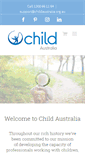 Mobile Screenshot of childaustralia.org.au