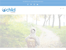 Tablet Screenshot of childaustralia.org.au